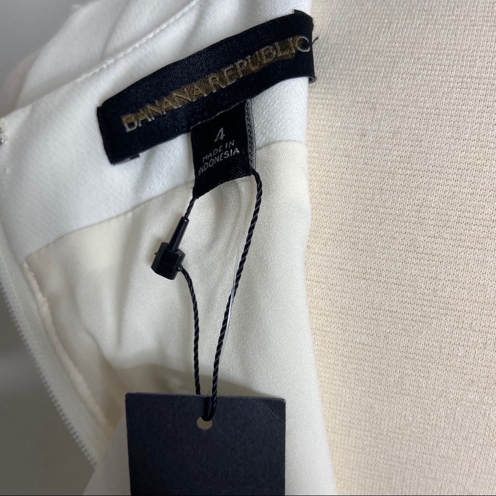 Banana Republic Buttoned Midi Dress Gold Buttons - Picture 7 of 8